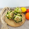 GiftHow Large Green Artificial Artichokes Fruits - Fake Fruits and