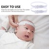 VILLCASE 6pcs Head Circumference Tape Measure, Plastic Reusable Newborn Head