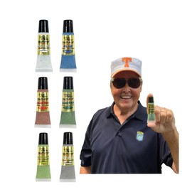 Bait-Pop Bill Dance Legend Pack - 6 Live Sonar Intensifier Scented Sparklscales .5oz Tubes