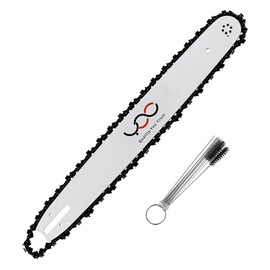 20 inch Chainsaw Bar and Chain Kit Compatible with Stihl MS280 MS290 MS310 MS360 MS361 MS390 MS660 Low Kickback .325 Pitch, .063 Gauge, D025 Mount, 81 Links (1 Bar + 1 Chain)