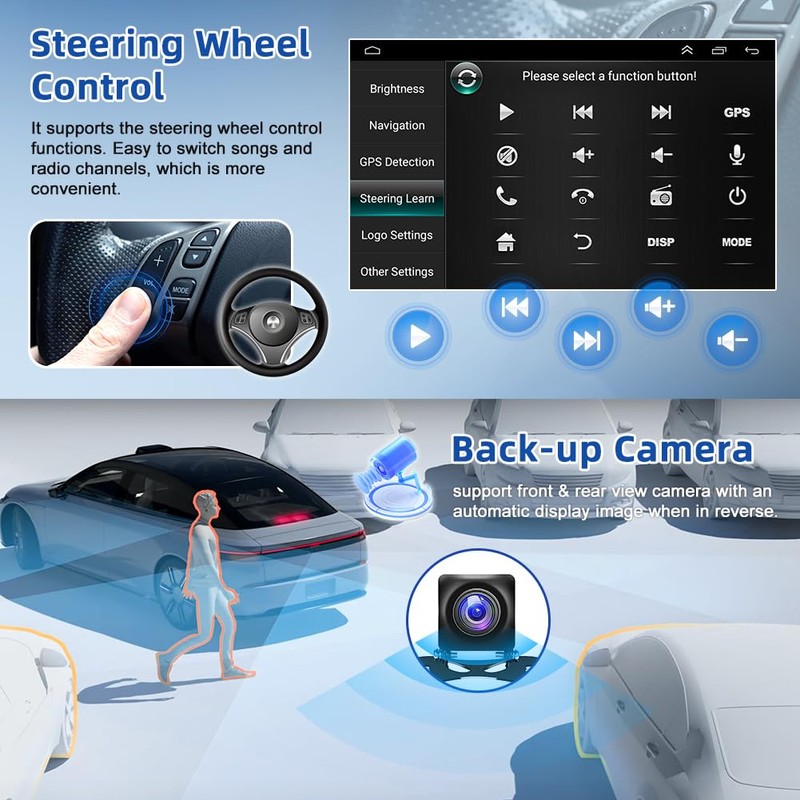 Android 13 Double Din Car Stereo for Mazda MX-5 2006-2021