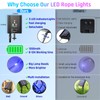 KerKoor Solar Rope Lights Outdoor Waterproof LED - 200 LED