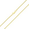 Bling Jewelry Slender 3mm Bali Style Gold Plated Sterling Silver