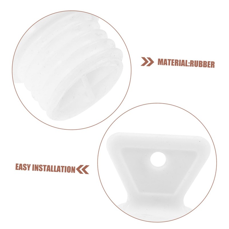 Outanaya 4pcs Leakproof Hot Water Bottle Screw Cap Replacement Stopper