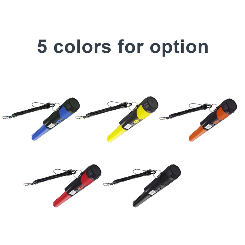 Metal Detector,Portable High Sensitivity Metal Detector One-button LED Indicator Gold