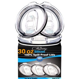 30 OZ - 3 Yeti Lids 30 oz Replacement Lid - 3.7 Inch Diameter -Spill Proof Yeti Replacement Lids - Yeti 30 oz Tumbler Lid for Yeti Tumbler, Fit Ozark tumbler lids 30 oz replacement lid, yeti cup lid