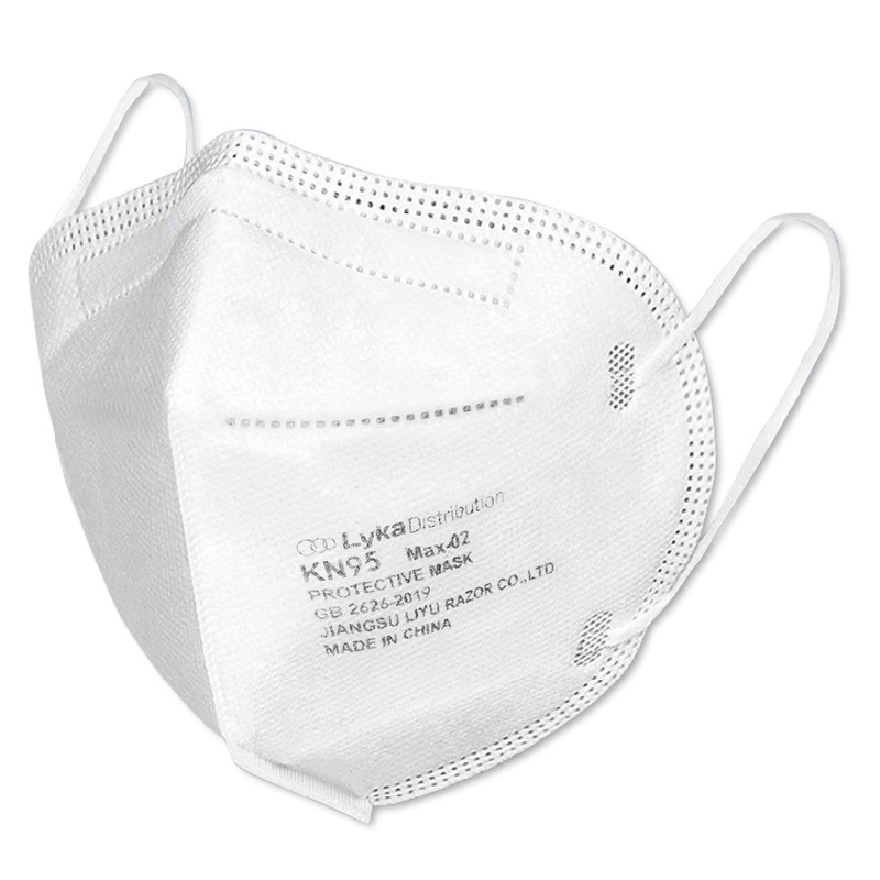Lyka Distribution KN95 Face Masks - 50 Pack - 5
