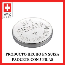 Renata 371 SR920SW AG6 D371 LR921 Silver Oxide Mercury Free Electronic Batteries x 5