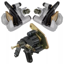 Celox For Yamaha Warrior 350 YFM350 X 1989-2001 Front and Rear Brake Caliper w/ Pads