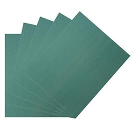 sourcing map 280 Grits Silicon Carbide Sandpaper Sanding Sheets 9-inch x 11-inch 5pcs
