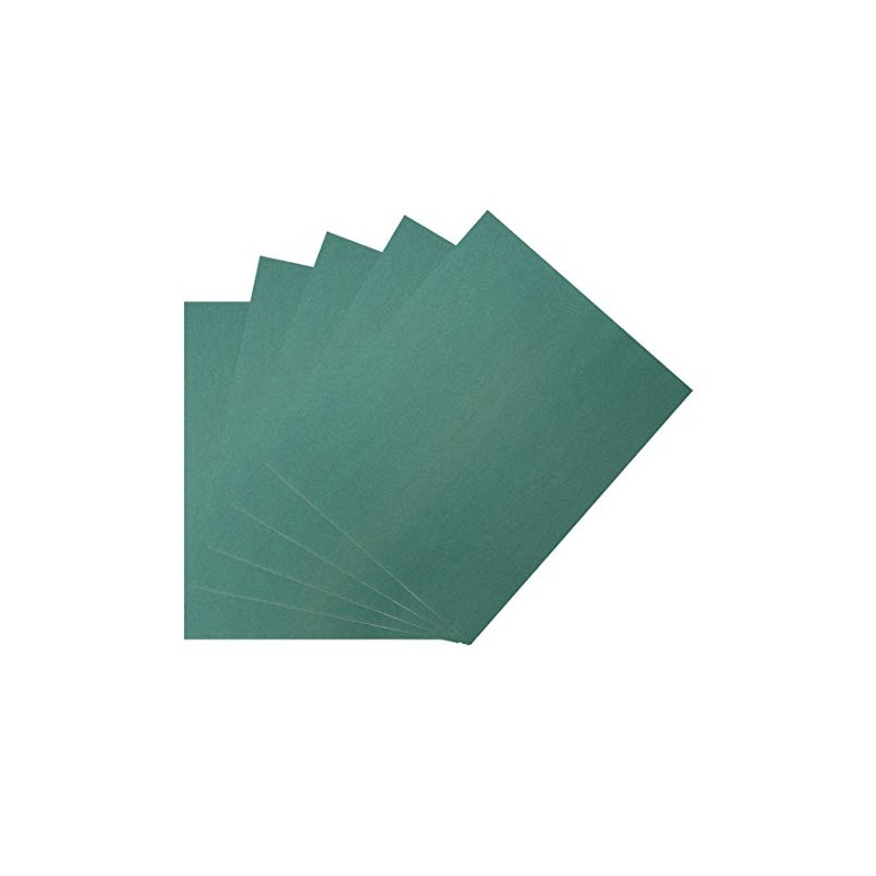 sourcing map 280 Grits Silicon Carbide Sandpaper Sanding Sheets 9-inch