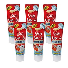 Ciao Ciao- Hairball Remedy Tuna Flavor Paste, 6tubes, 480 Grams