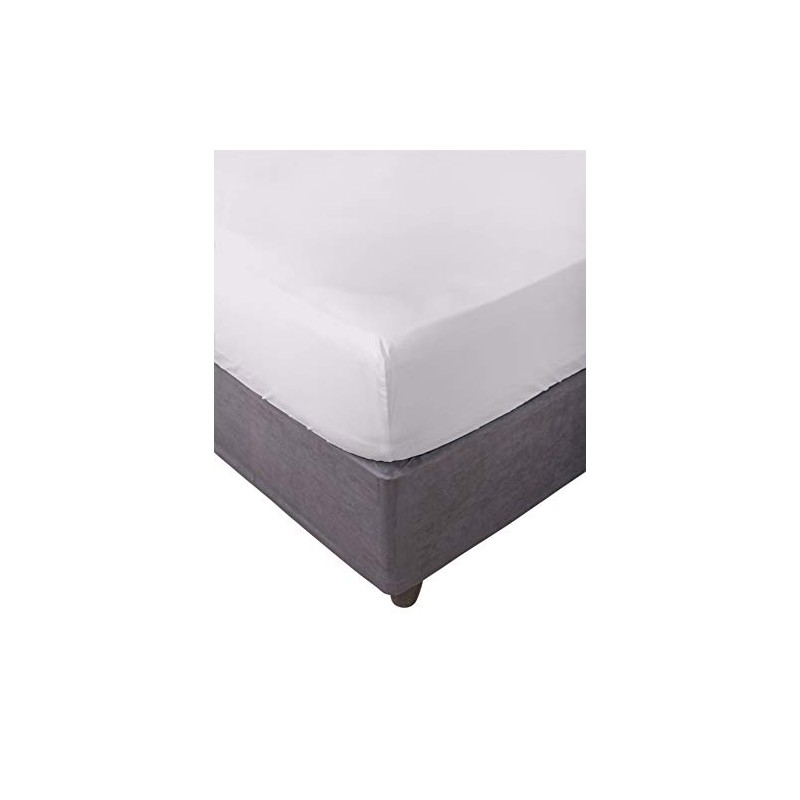 Miracle Home. Fitted Sheet 100% Brushed Microfibre Elastic Fitted Sheet