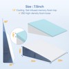 Welzona Wedge Pillow for Sleep, 7.5inch Bed Wedge Pillow for