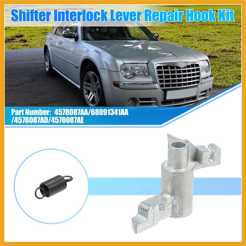 Partuto No.4578087AA/68091341AA Transmission Shifter Shift Interlock Latch Kit for Dodge