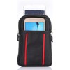Mens Cell Phone Waist Bag Black, Cell Phone Holster for