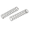 sourcingmap Compression Spring,304 Stainless Steel,4mm OD,0.4mm Wire Size,20mm Free Length,Silver
