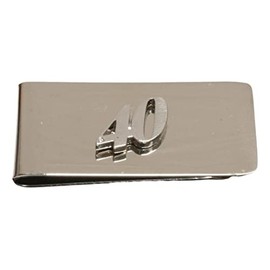Gamekeepers Cottage gifts 40th Birthday Metal Money Clip in Pouch with Free Engraving 463