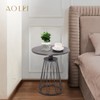 Ao Lei Round End Table Set of 2, Small Side