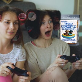 Distracted by Wieners Spicy Trail Mix Womens Gourmet Food Gifts Stocking Stuffers White Elephant Bachelorette Bridesmaids Presents