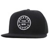 Brixton 10777 OATH III SNAPBACKCAP Snapback Cap, Black