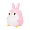 Piggy Bank Cartoon Cute Penguin Shape Pink Large Capacity Coin