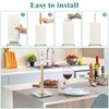 Crystal Paper Towel Holder Countertop, Gold Paper Towel Stand Non