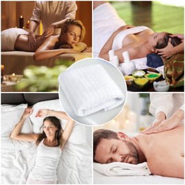 Massage Table Pads Warmer Six Heat Settings Electric Heating Pad (72.8" x 30"), Digital Heat Control Pad, Heated Mattress Pad w/Overheat Protection for Massage Bed & Spa,White Bed Warmer¡­