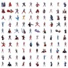 KRGNPLE 100 Pcs Anime Stickers Waterproof Sticker Notebook Notebook Cute