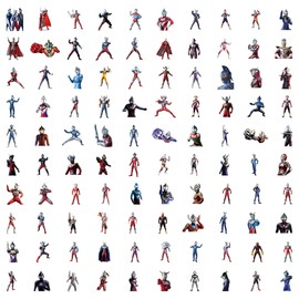 KRGNPLE 100 Pcs Anime Stickers Waterproof Sticker Notebook Notebook Cute Doodle Sticker DIY Holder