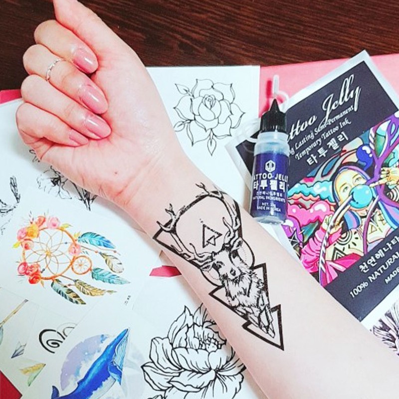 Tattoo Stickers Henna Tattoo Large Size