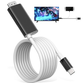 Switch Dock for Switch Docking Station,Portable Switch TV Dock Adapter Compatible Switch NS//OLED/Steam Deck Support Switch TV Mode with PD Charge, 4K HD,Travel Dock for Switch Conversion Cable