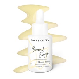 Bakuchiol Booster - Anti Ageing Serum - 1% Bakuchiol - Natural Retinol Alternative - Q10 & Lecithin - FACES OF FEY Active Ingredient Cosmetics - 30 ml