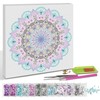 Ursus 43520012F Diamond Painting Mandala Set 12, Craft Set with