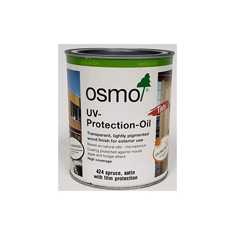 Osmo - UV-Protection Oil - 424 Spruce - 0.75 Liter