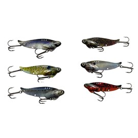 1oz - Blitz Blade - Blade Bait (Real Image Combo 6pcs with Case)