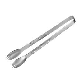 MAGICLULU Ice Cubes Holder Style BBQ Tongs Food Tong Salad Serving 304 Grade Steel