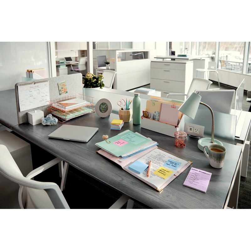 Post-it Greener Notes, 4x6 in, 5 Pads, America's #1 Favorite