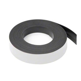 Magnet Expert® White 25mm wide x 0.76mm thick Magnetic Gridding Tape (5 Metre Length)