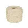 Golberg Twisted Sisal Rope (1/4 Inch x 100 Feet)