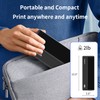 Rongta Portable-Printer Inkless for Travel, 300 DPI Small Wireless Bluetooth