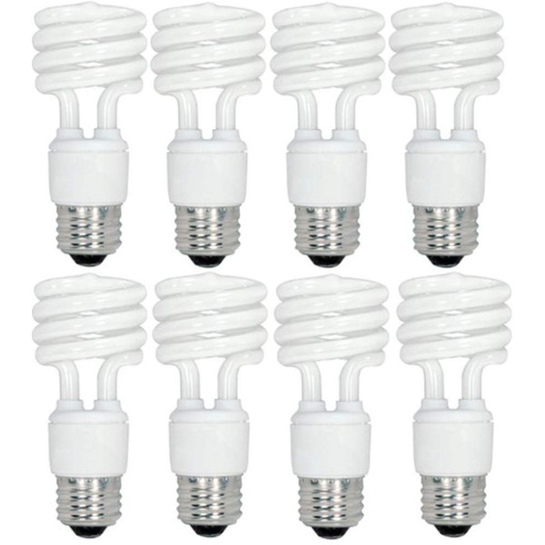 Satco S6277 Medium Light Bulb in White Finish, 4.13 inches, Color