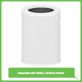 Hichoryer Air180 Replacement Filter, Compatible with BISSELL® Air180 and Air180 Max Air Purifier, 3-IN-1 H13 True HEPA Filter Set, Compare to Part #3502, 2 Pack