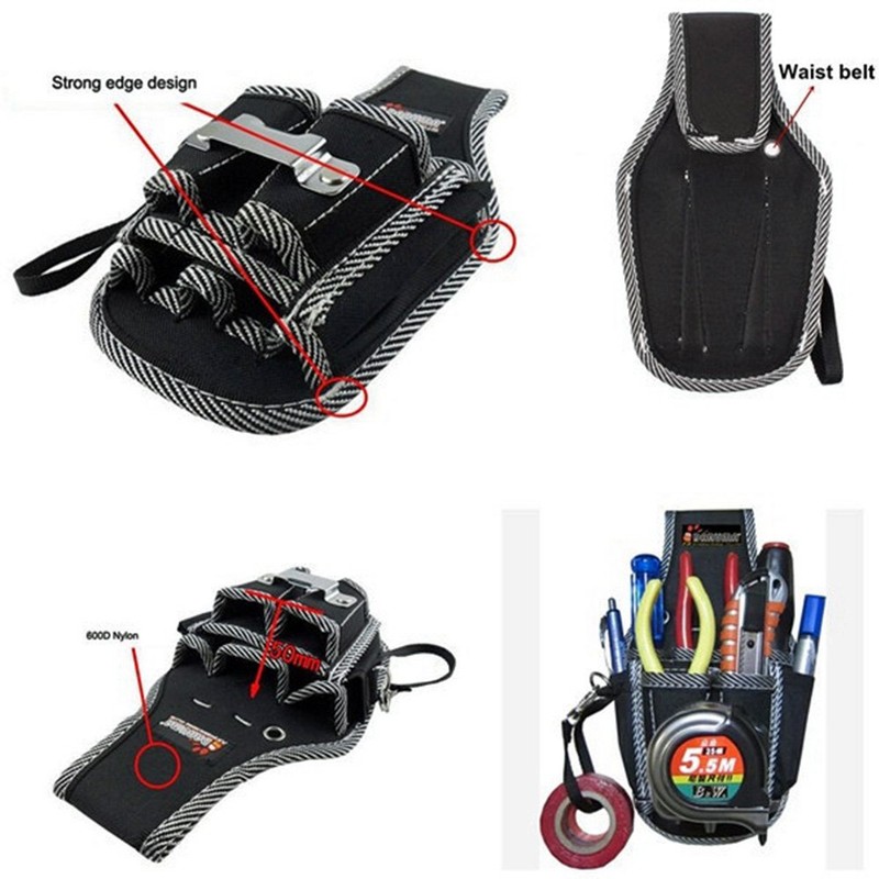 Zmart 9 Pocket LTD Back Waist Bag Tools Cosmetic Tools
