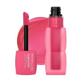 MAYBELLINE Tinta para labios Super Stay Teddy Tint Tono Pinky Promise, 4.2ml - Tinta multiusos mate 12H, textura suave, sin transferencias