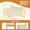 2 Pairs Silicone Oven Mitts Heat Resistant Gloves Heat Resistant