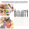 9pcs Gouache Watercolour Brushes Nylon Wool Rustproof Strong Water Absorption