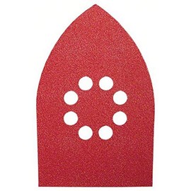 Bosch 2609256A78 Sanding Sheets for Multi-Purpose Sanders 100 x 170 cm Number of Holes 4 Grit 240 Pack of 5
