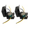 2Pcs Car Power Filter 12V Interference Proof Noises Reduction Reliable