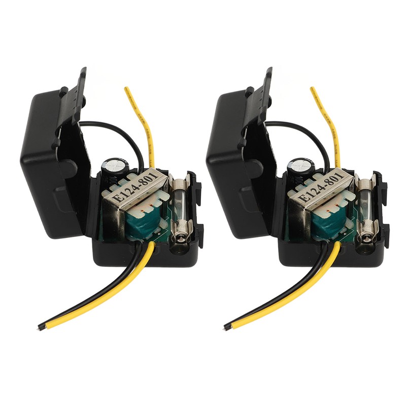 2Pcs Car Power Filter 12V Interference Proof Noises Reduction Reliable